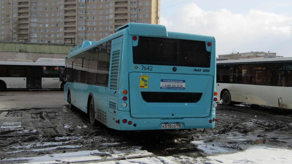 Санкт-Петербург, ЛиАЗ-5292.67 (CNG) № 7642