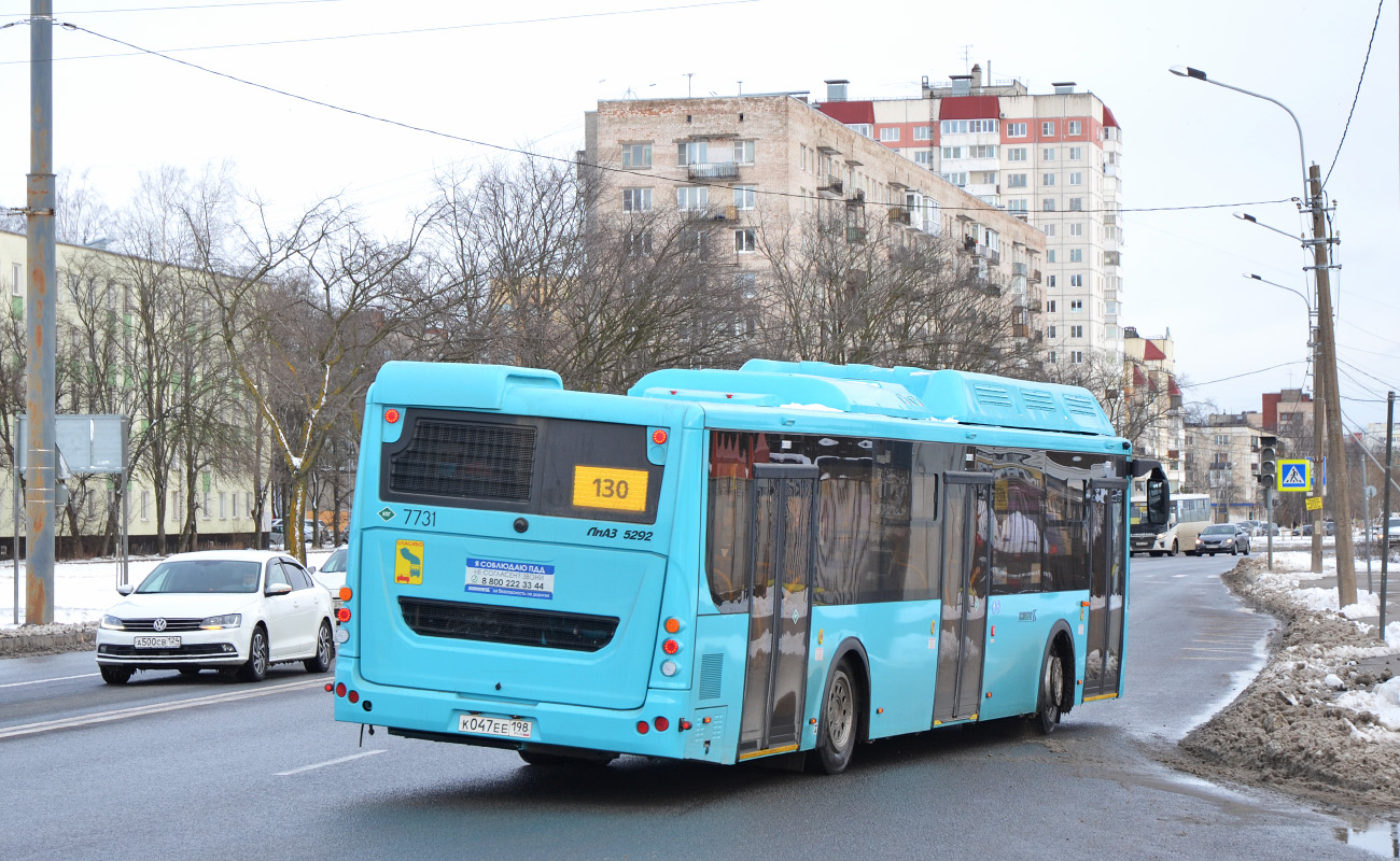 Санкт-Петербург, ЛиАЗ-5292.67 (CNG) № 7731