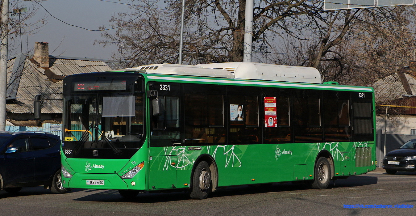 Алматы, Zhong Tong LCK6125HGAN № 3331