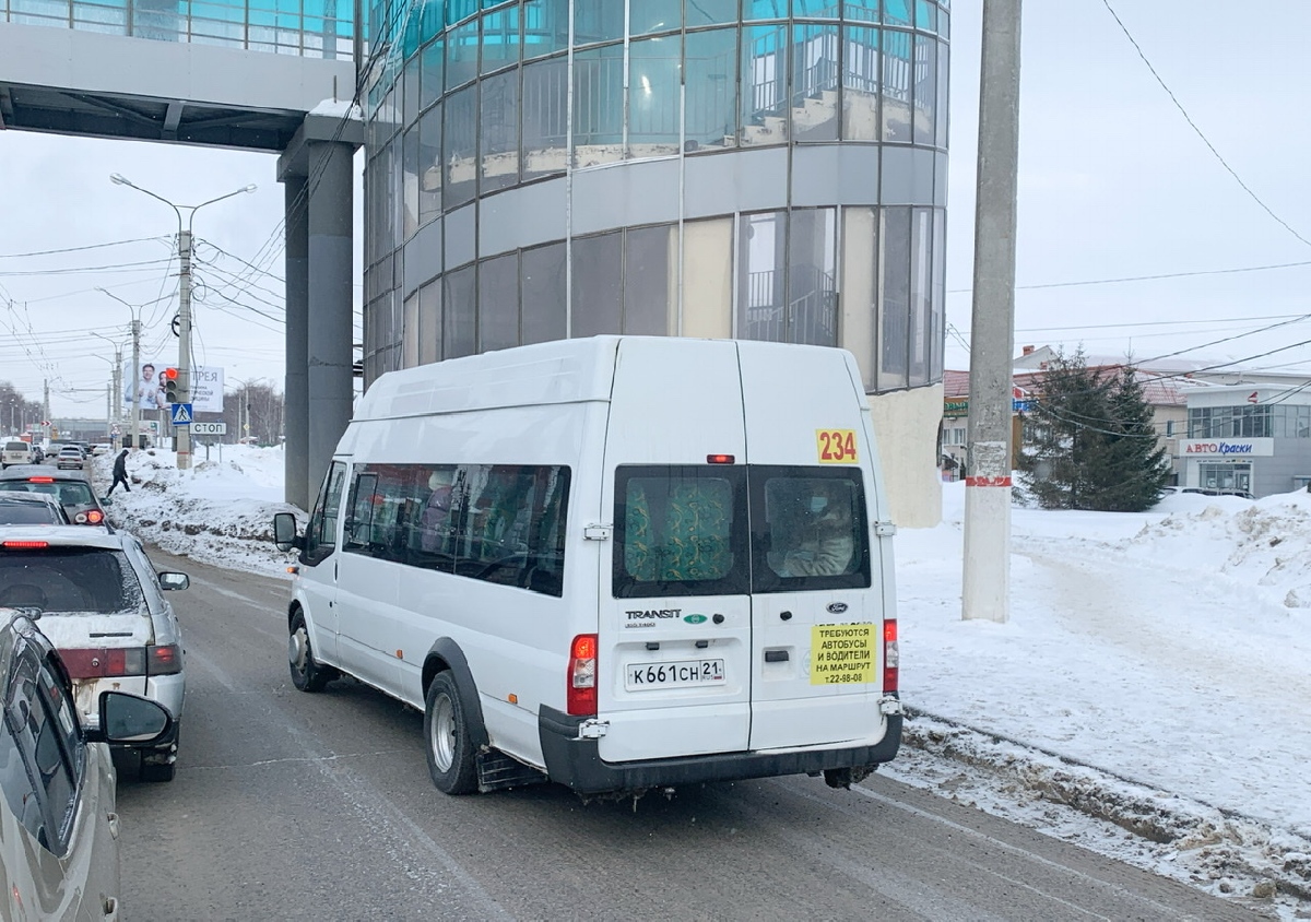 Чувашия, Имя-М-3006 (Z9S) (Ford Transit) № К 661 СН 21