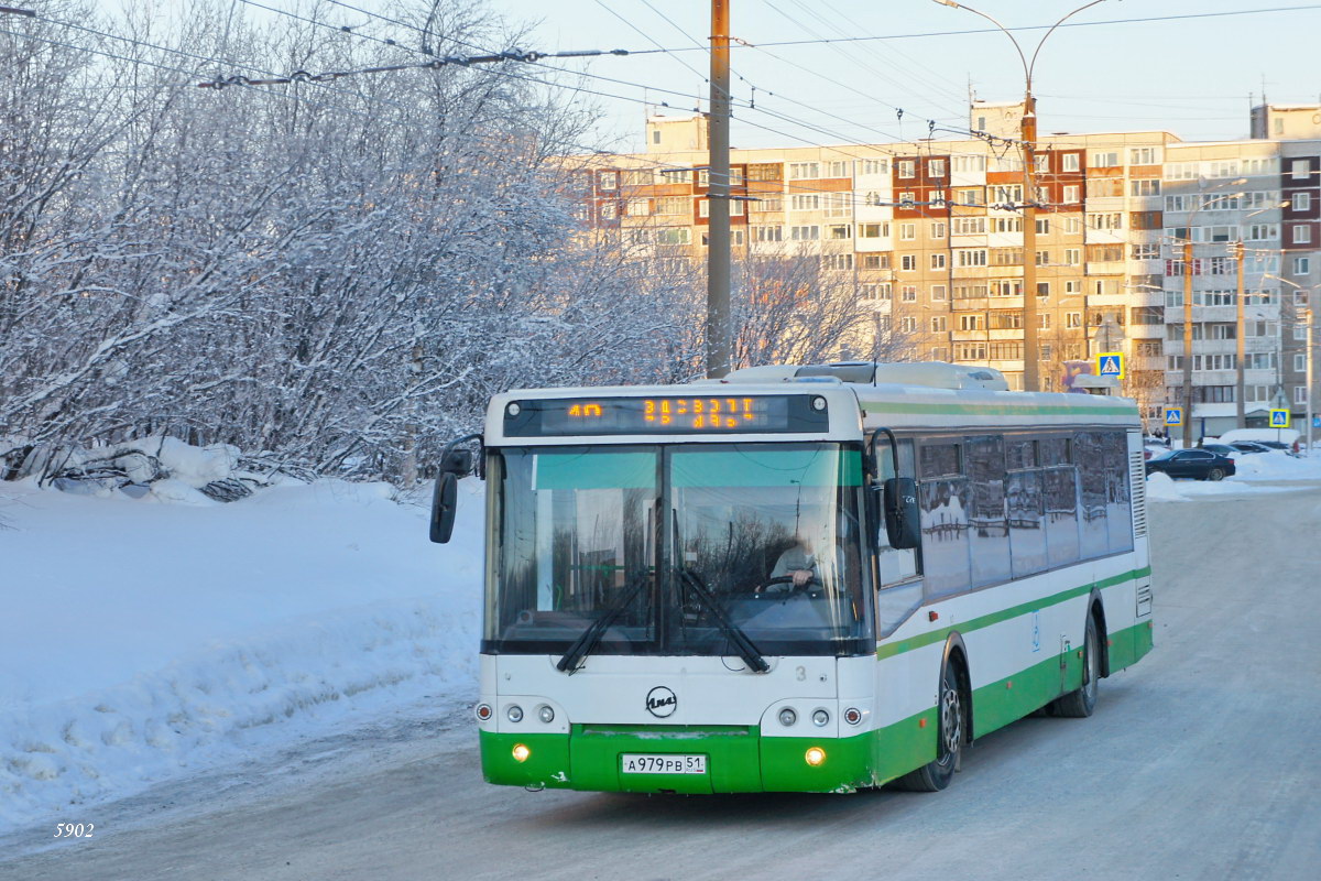 Мурманская область, ЛиАЗ-5292.21 № А 979 РВ 51