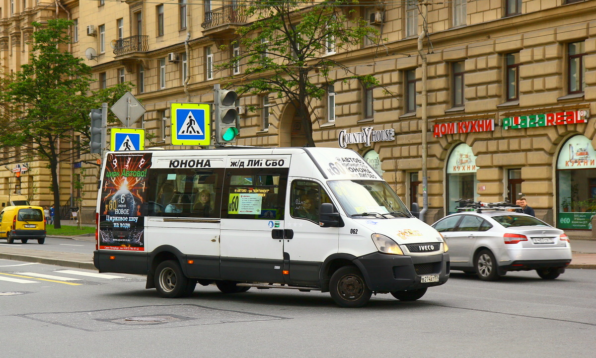 Санкт-Петербург, Нижегородец-2227UT (IVECO Daily) № 062