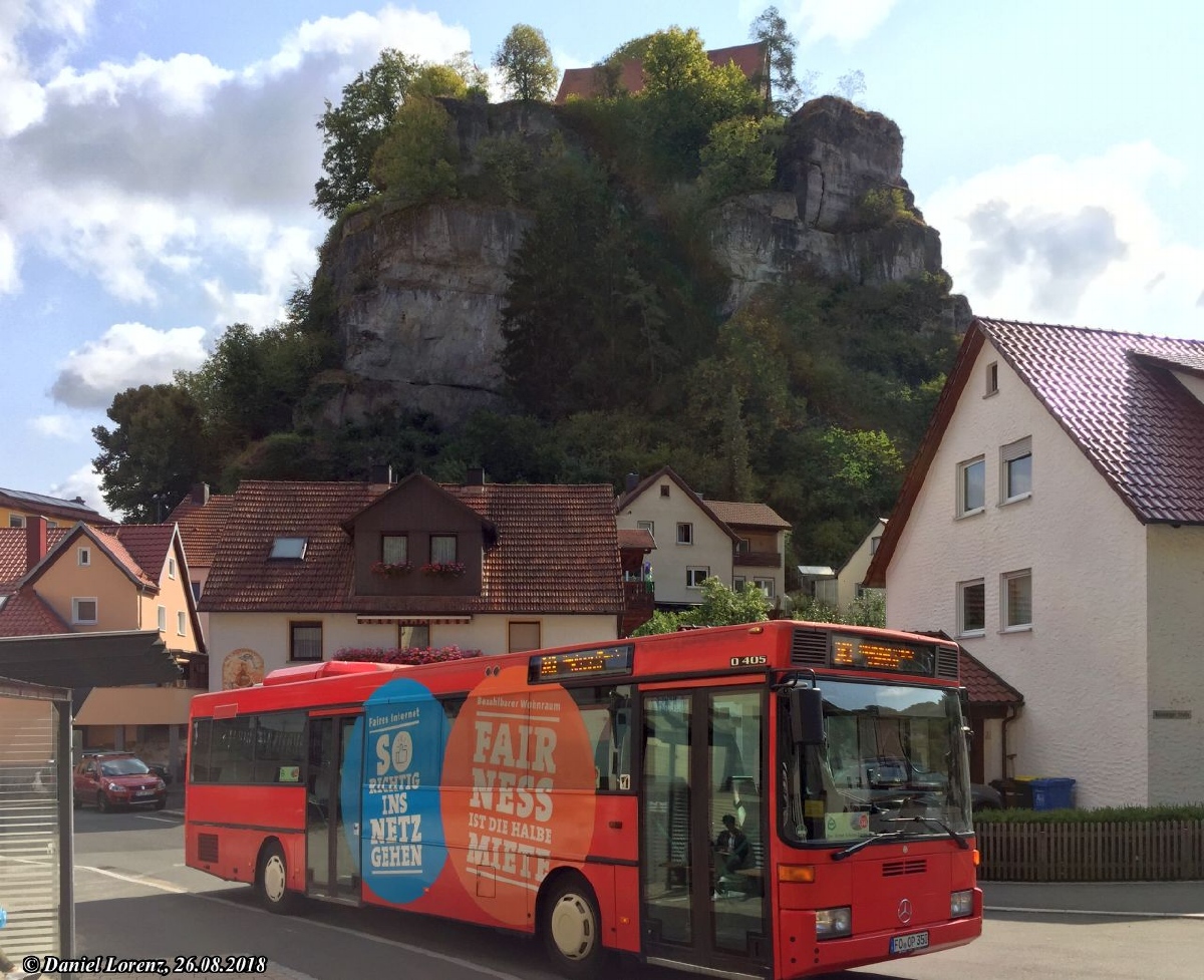 Бавария, Mercedes-Benz O405 № FO-OP 350