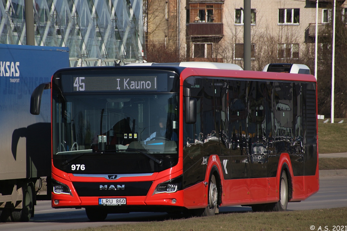 Литва, MAN 12C Lion's City 12 NL330 EfficientHybrid № 976