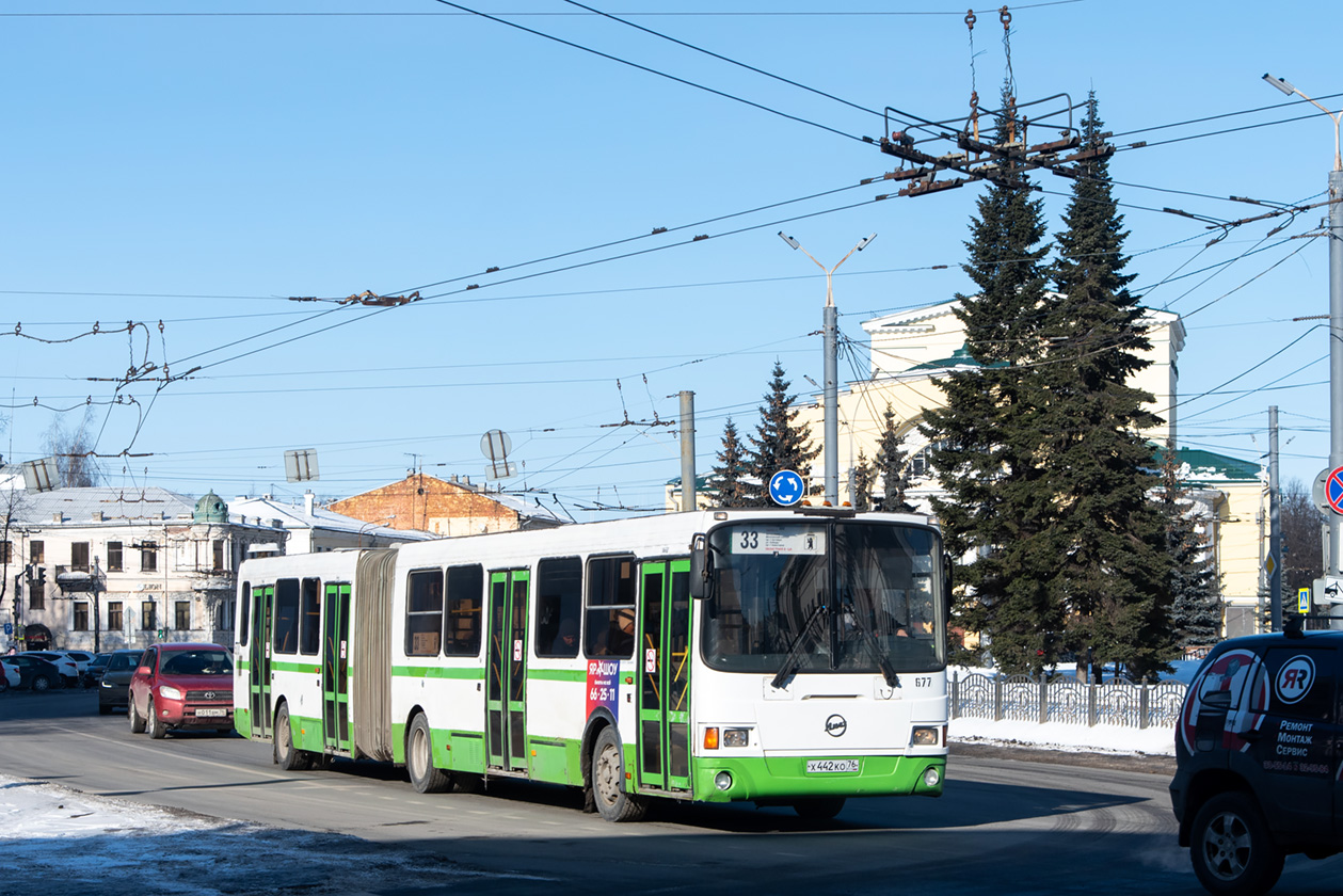 Ярославская область, ЛиАЗ-6212.00 № 677