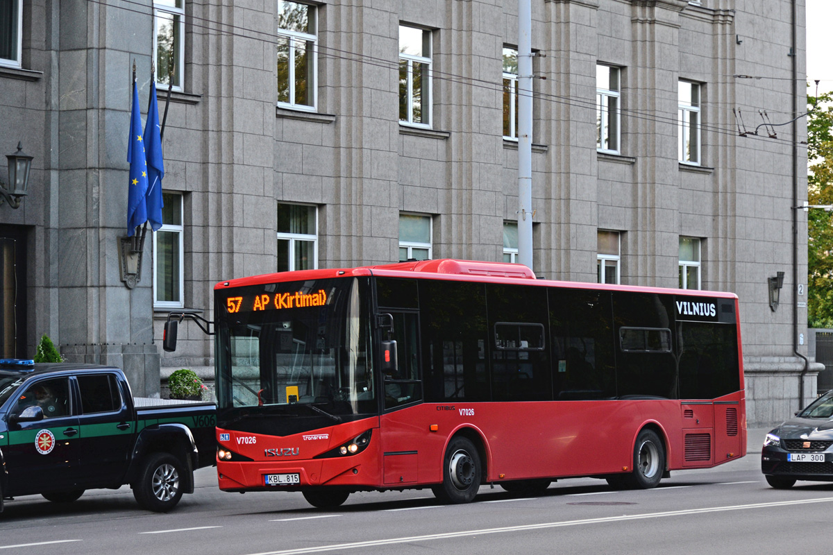 Lithuania, Anadolu Isuzu Citibus (Yeni) № V7026