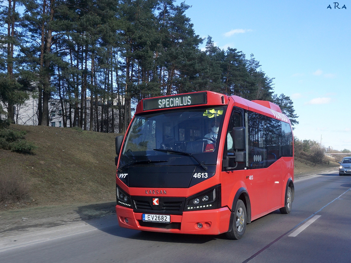 Lithuania, Karsan Jest Electric # 4613