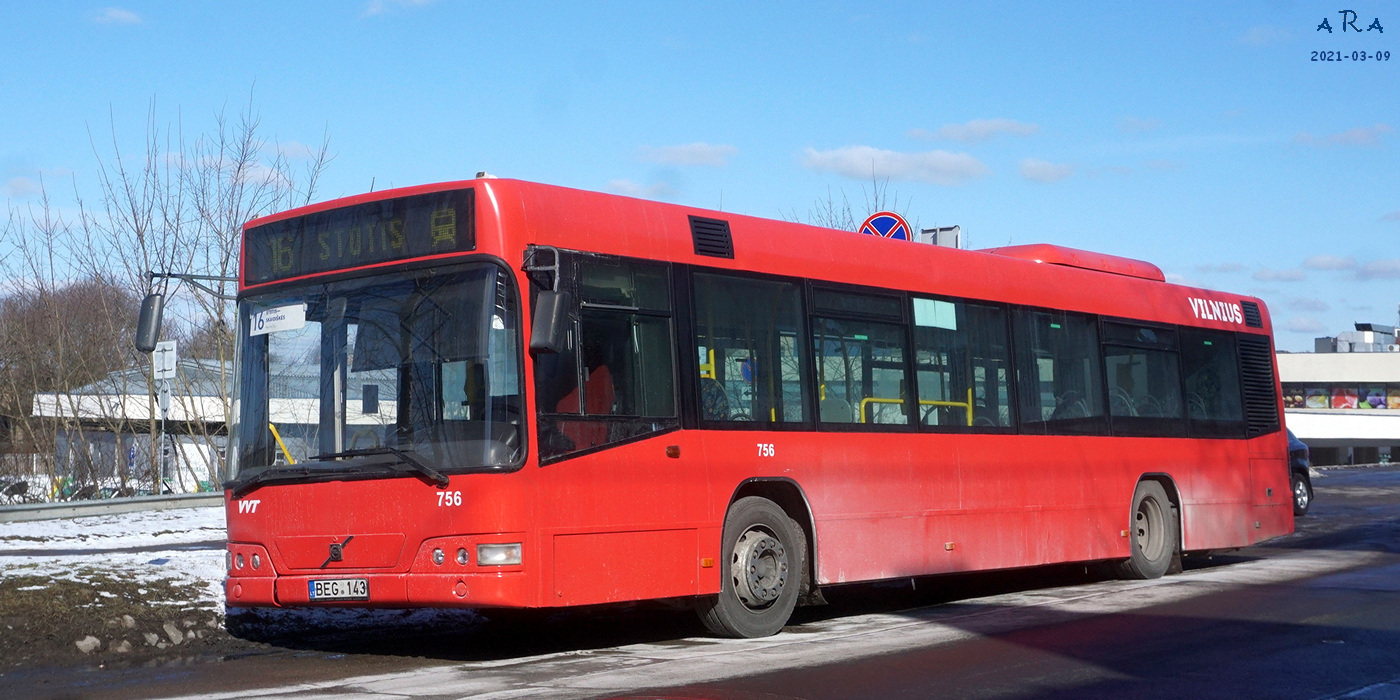 Litauen, Volvo 7700 Nr. 756