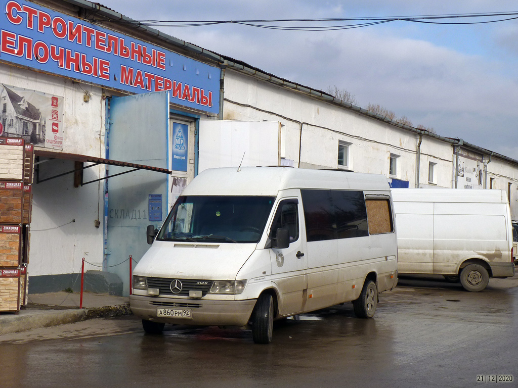 Севастополь, Mercedes-Benz Sprinter W903 312D № А 860 РМ 92