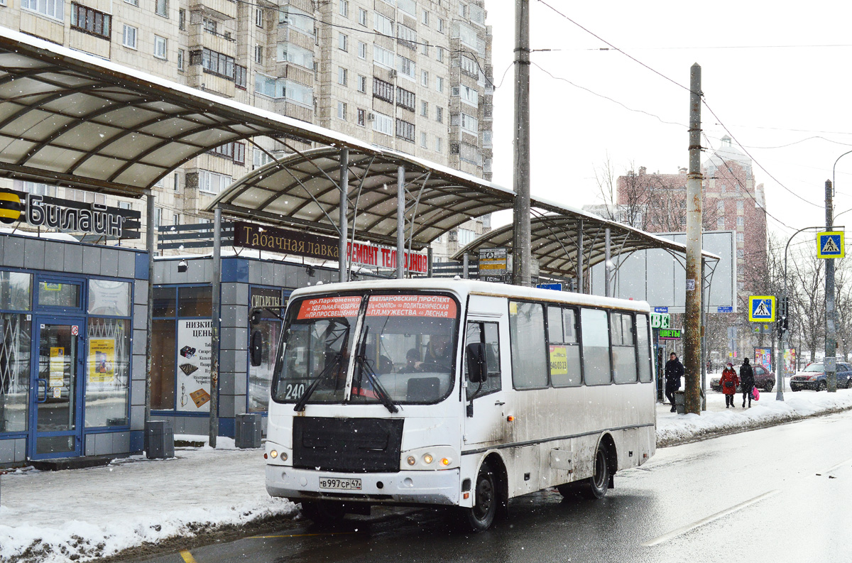 Sankt Peterburgas, PAZ-320402-05 Nr. 157