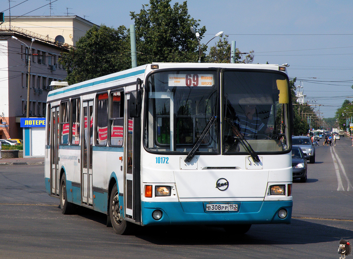 Nizhegorodskaya region, LiAZ-5256.25 Nr. 10172