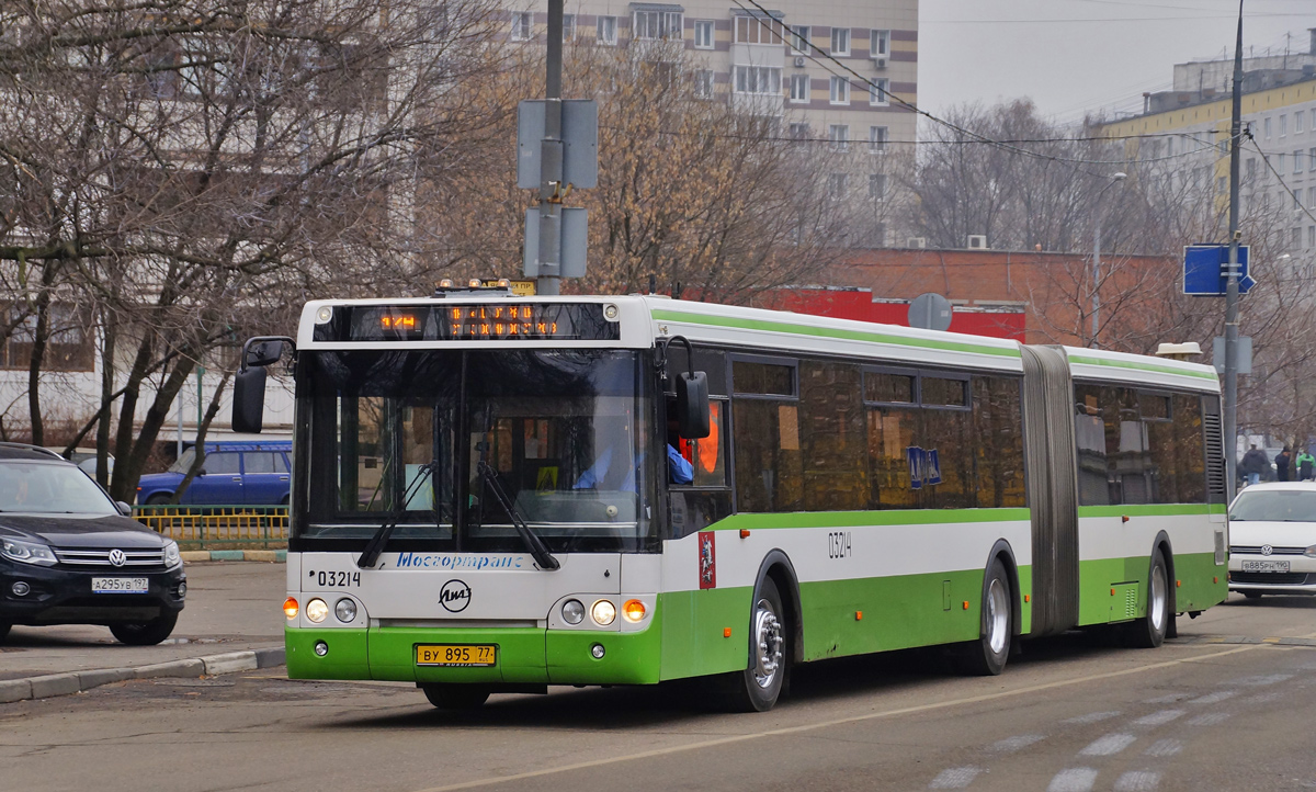 Москва, ЛиАЗ-6213.20 № 03214