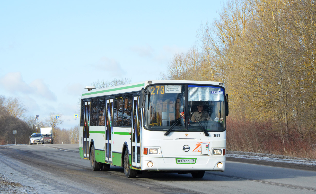 Санкт-Петербург, ЛиАЗ-5293.60 № 3683