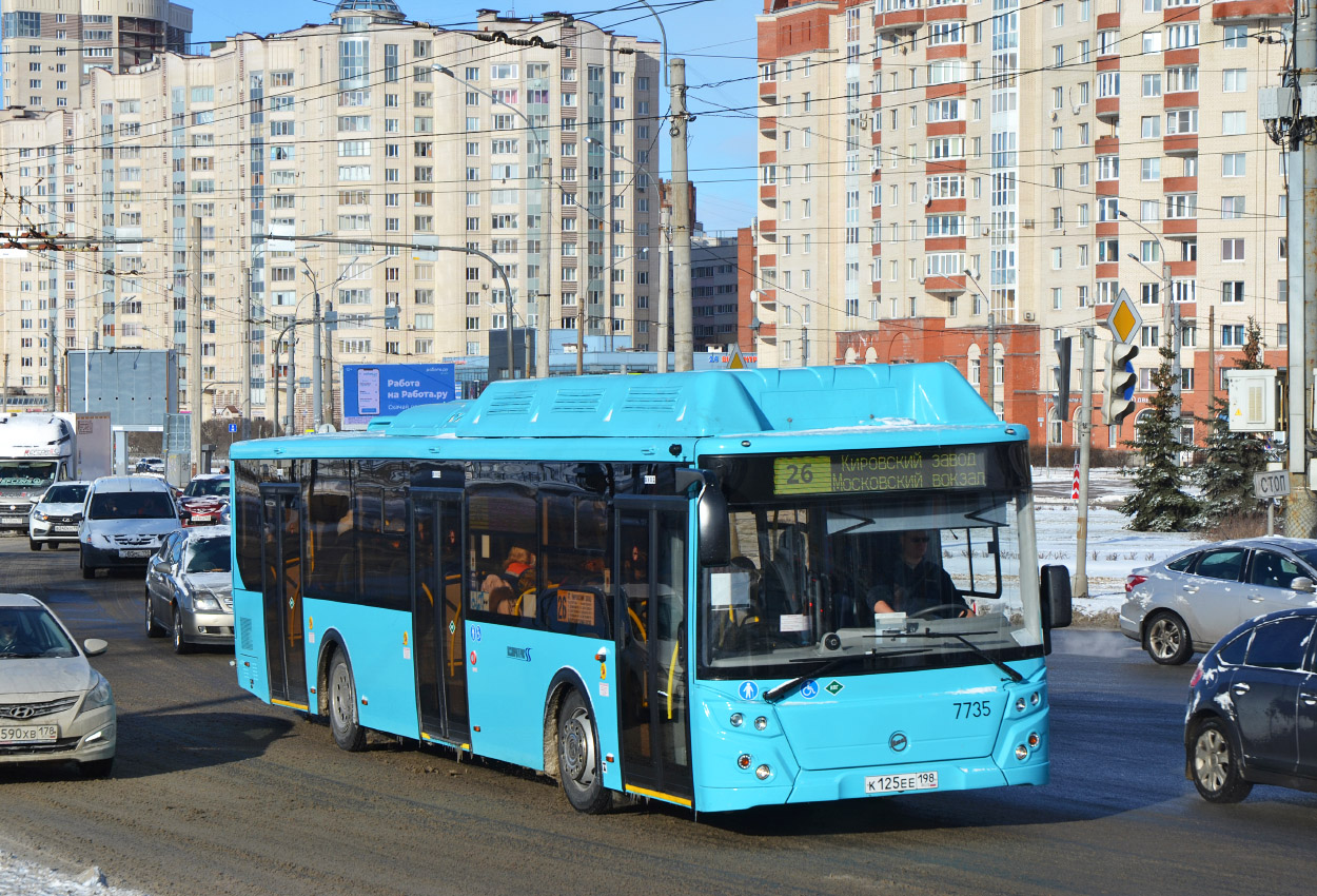 Санкт-Петербург, ЛиАЗ-5292.67 (CNG) № 7735