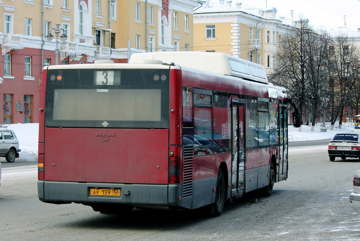 Кемеровская область - Кузбасс, MAN A20 NÜ313 CNG № 159