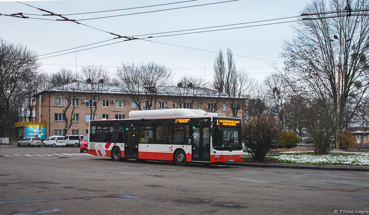 Ровненская область, MAN A21 Lion's City NL243 CNG № BK 2414 CO