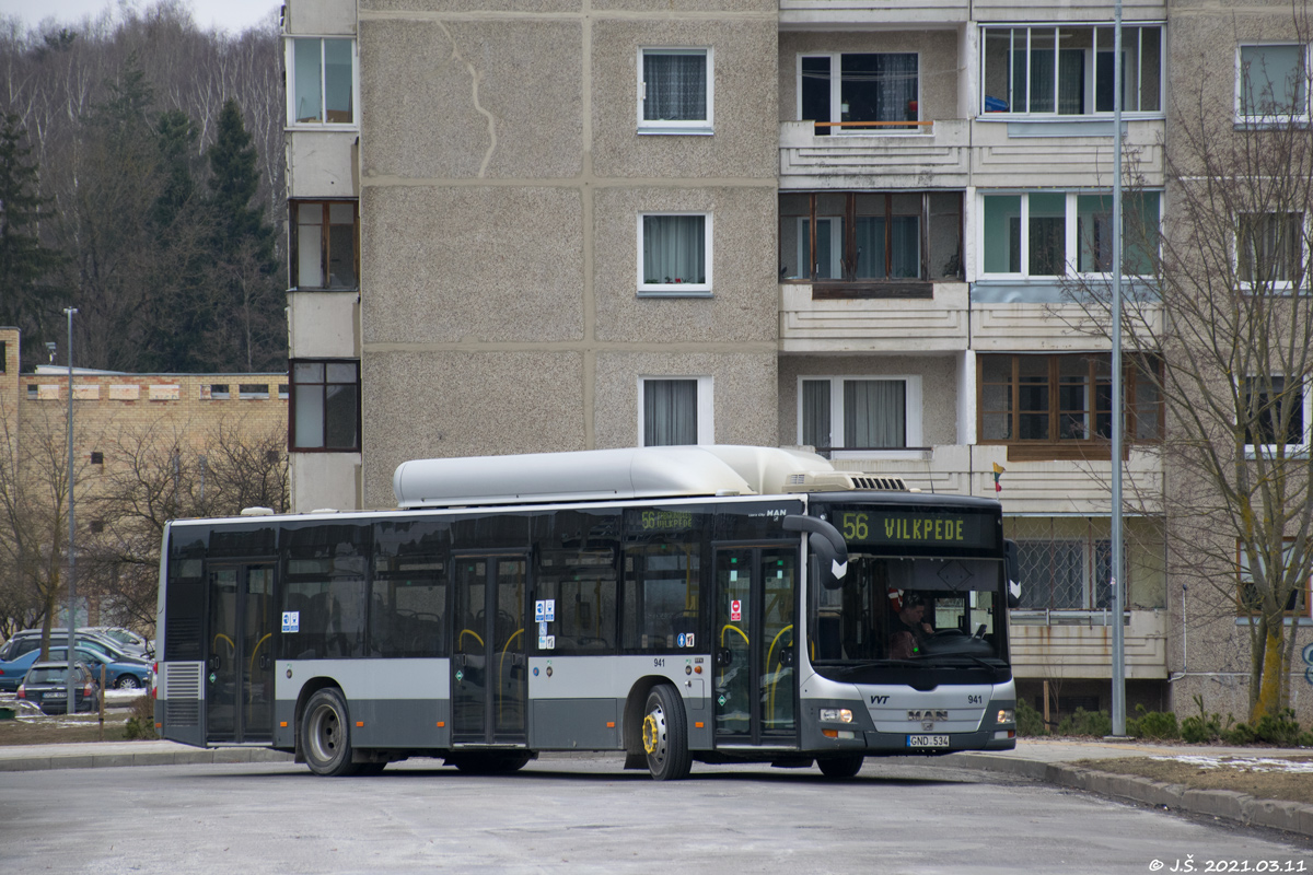 Литва, MAN A21 Lion's City NL273 CNG № 941