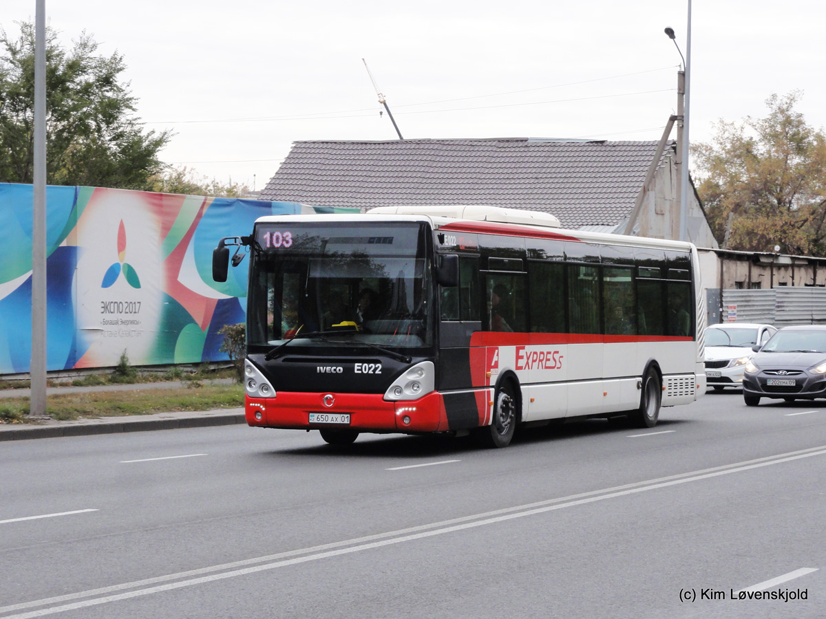 Астана, Irisbus Citelis 12M № E022