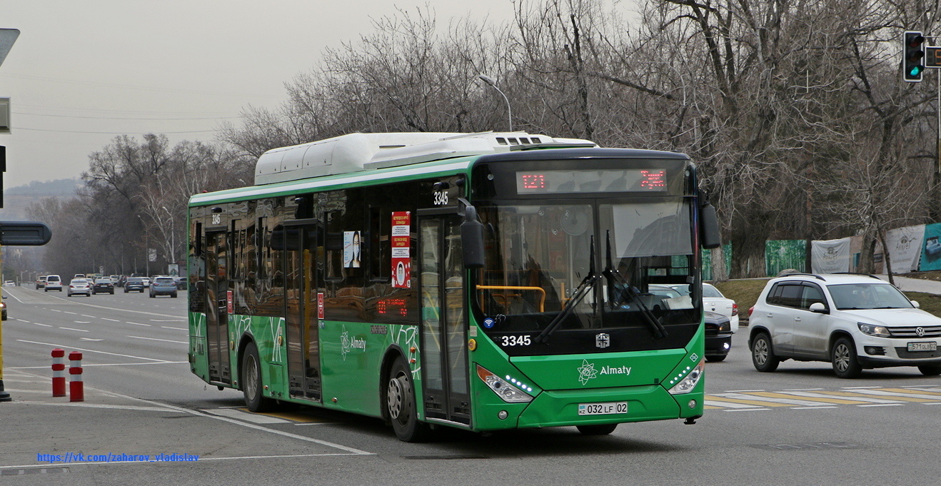 Алматы, Zhong Tong LCK6125HGAN № 3345