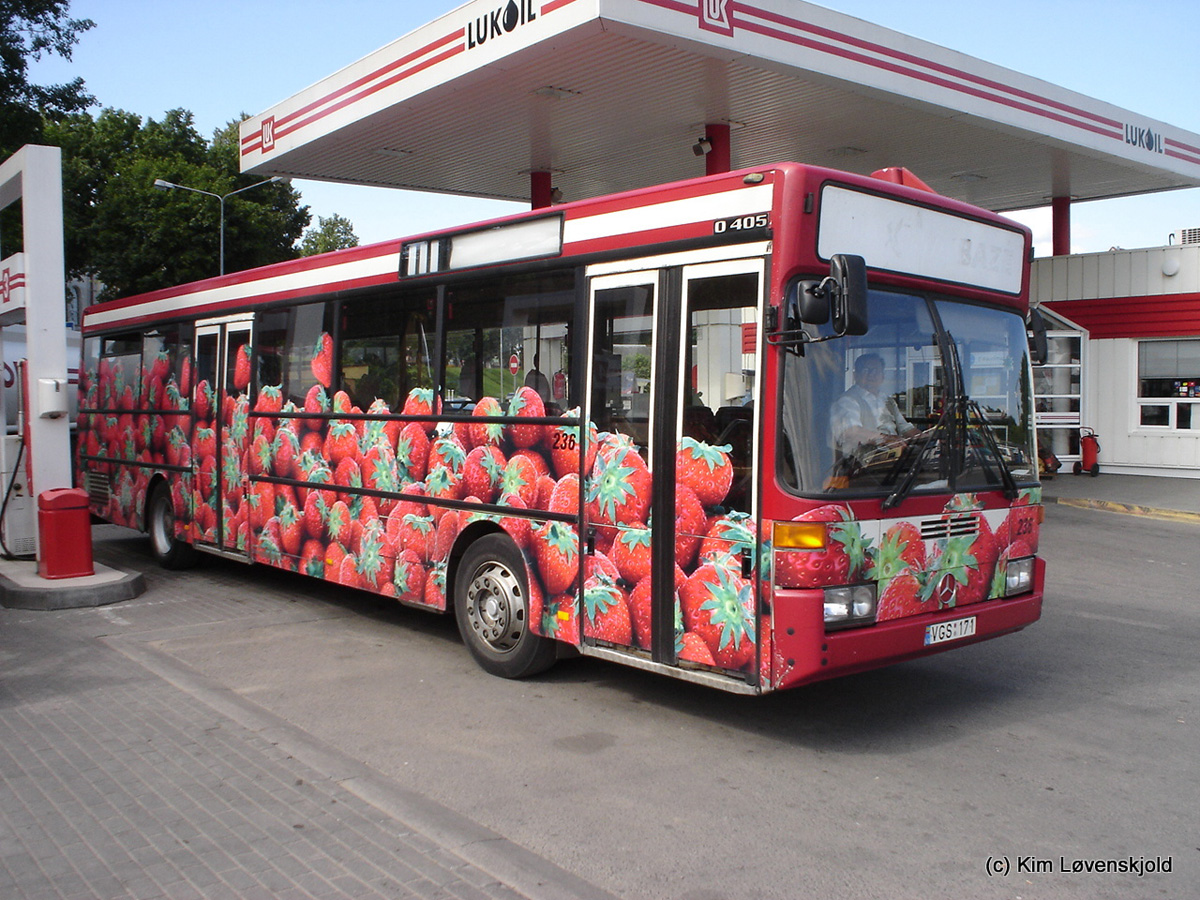 Литва, Mercedes-Benz O405 № 236