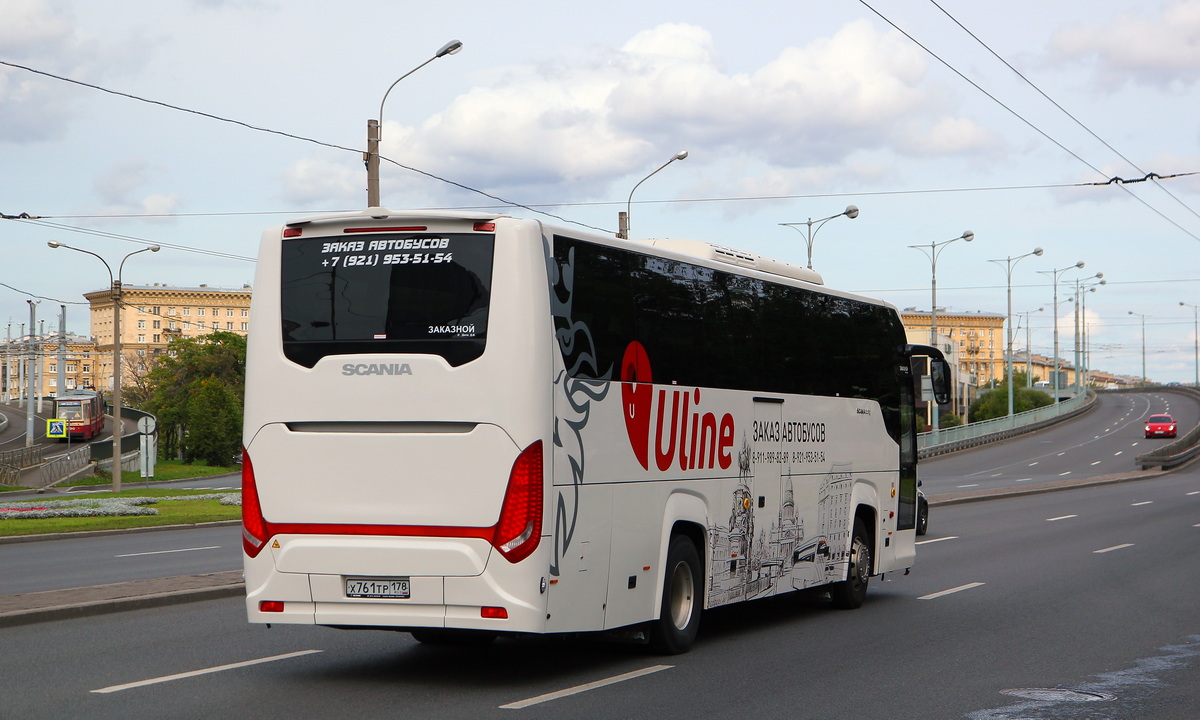 Санкт-Петербург, Scania Touring HD 12.0 № Х 761 ТР 178 Санкт-Петербург, Scania Touring HD 12.0 № Х 761 ТР 178