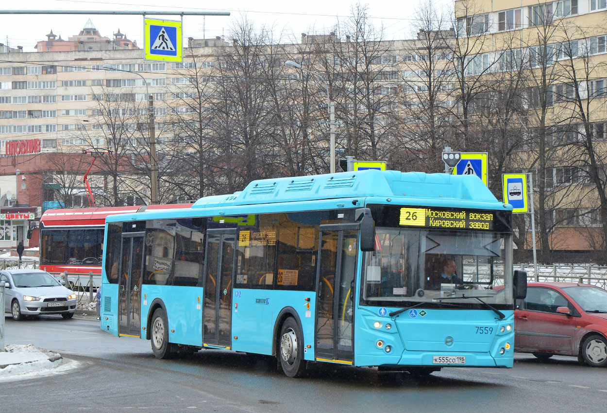 Санкт-Петербург, ЛиАЗ-5292.67 (CNG) № 7559