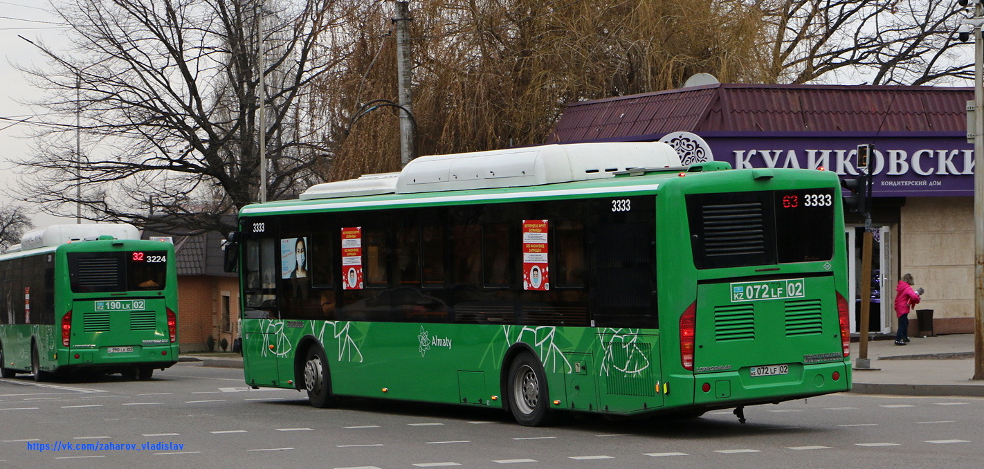 Алматы, Zhong Tong LCK6125HGAN № 3333