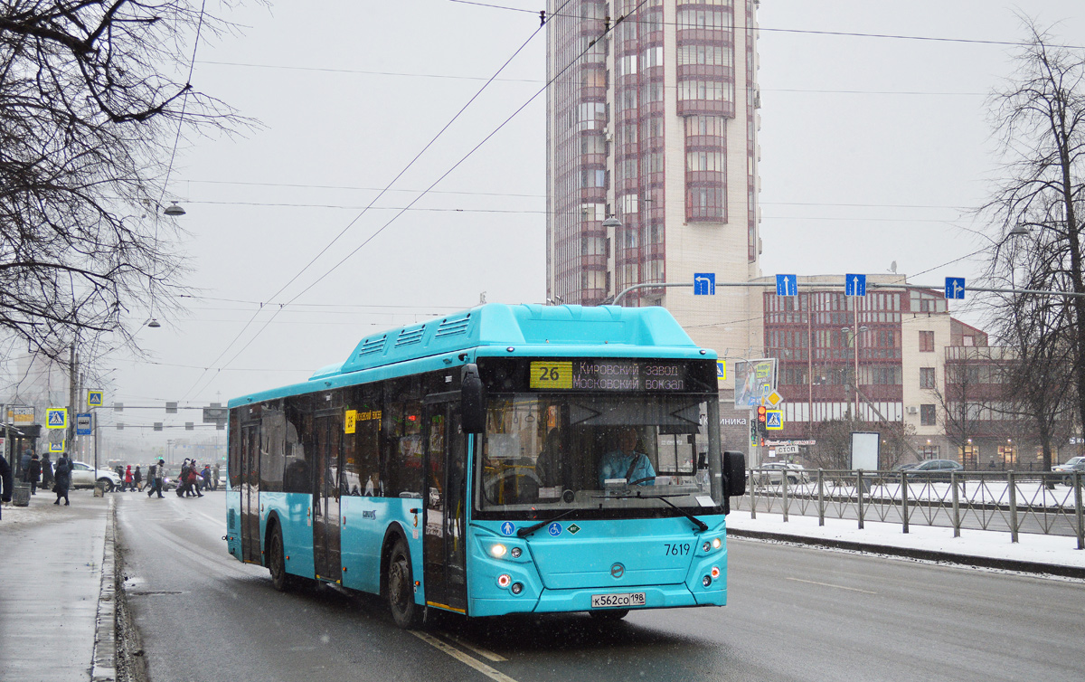 Санкт-Петербург, ЛиАЗ-5292.67 (CNG) № 7619