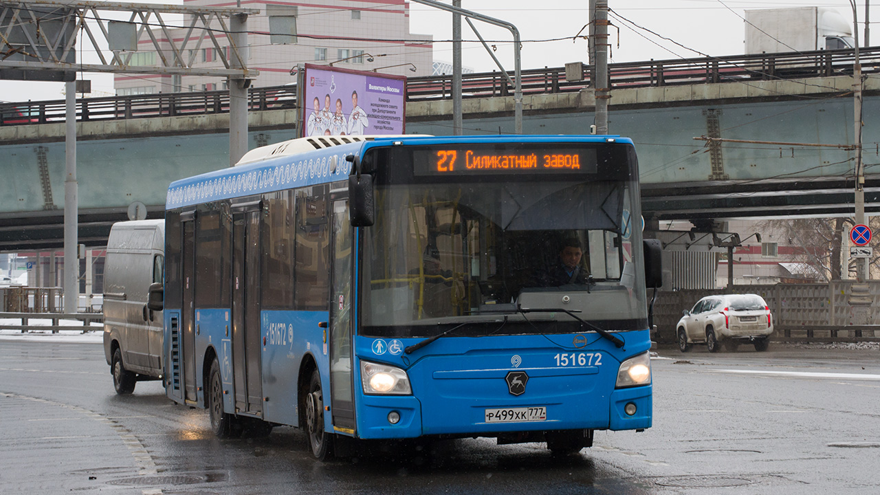 Moskwa, LiAZ-4292.60 (1-2-1) Nr 151672