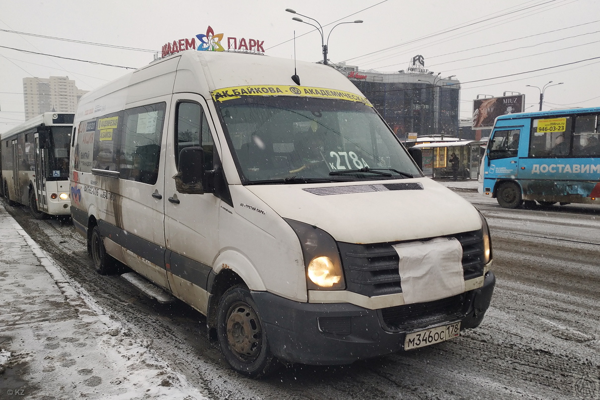 Санкт-Петербург, БТД-2219 (Volkswagen Crafter) № М 346 ОС 178