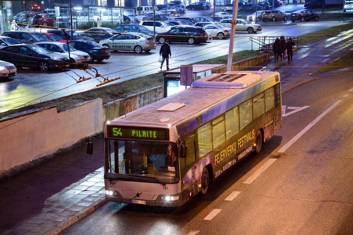 Литва, Volvo 7700 № 781