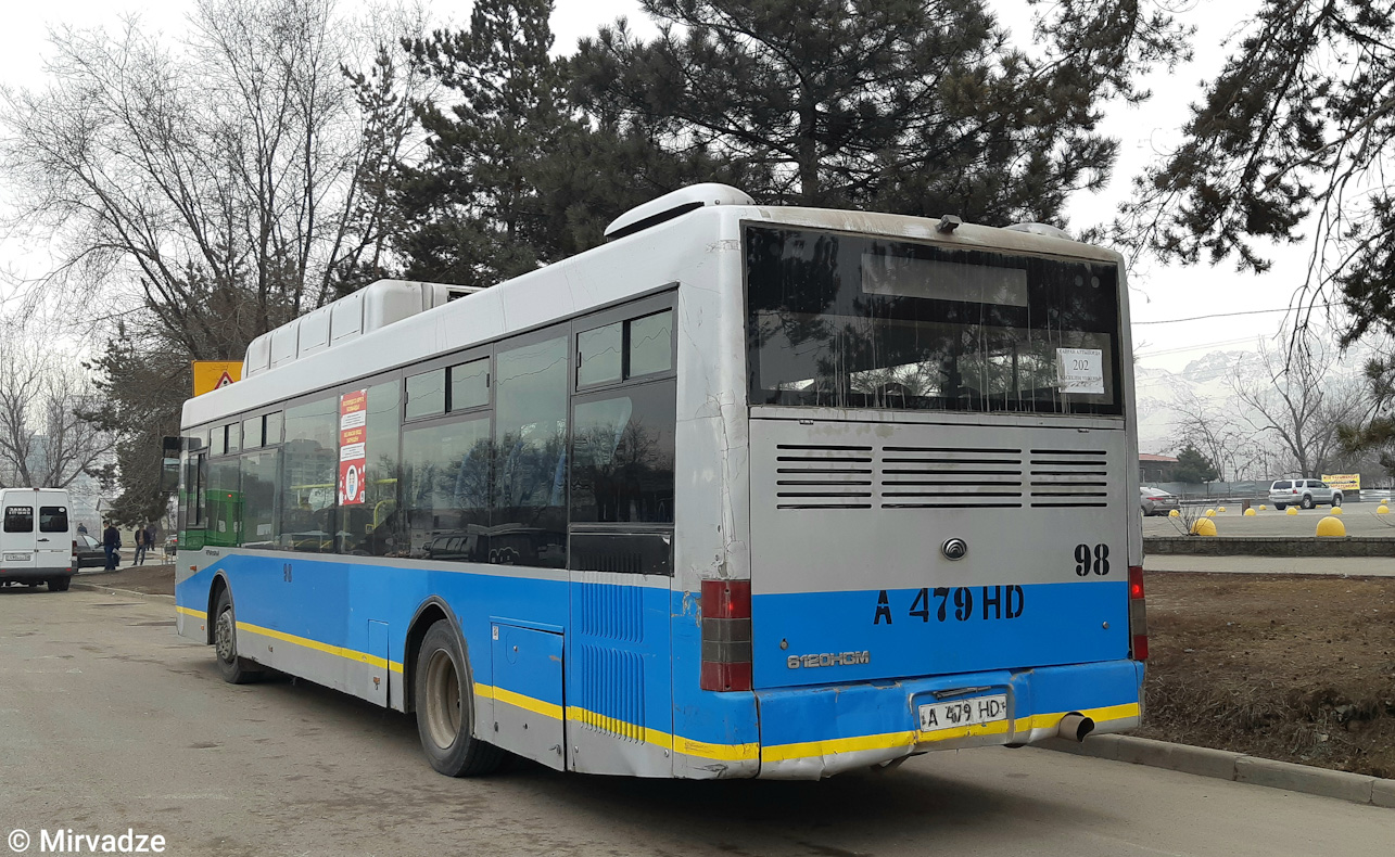 Almaty, Yutong ZK6120HGM č. 098
