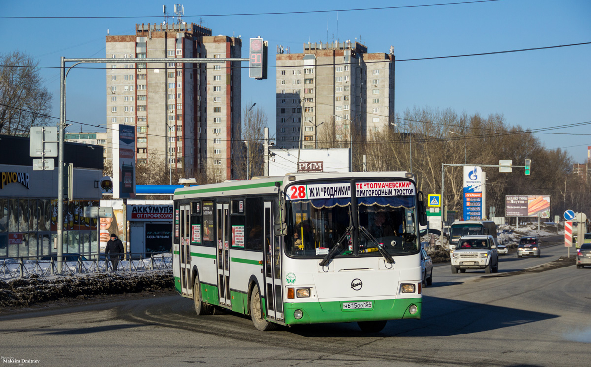 Новосибирская область, ЛиАЗ-5256.53 № Н 615 ОО 154