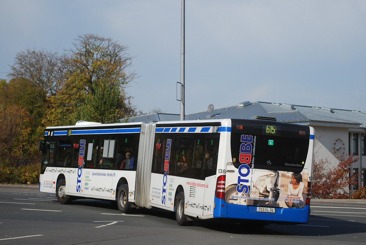 North Rhine-Westphalia, Mercedes-Benz O530G Citaro facelift G № 136