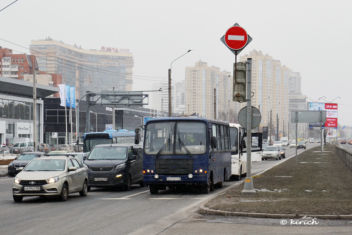 Ленинградская область, ПАЗ-320402-05 № В 451 СР 47