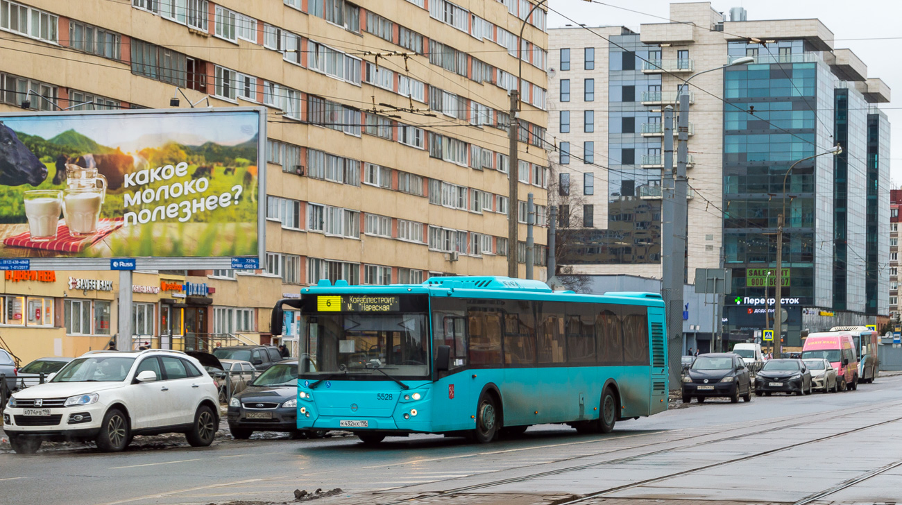 Санкт-Петербург, ЛиАЗ-5292.65 № 5528