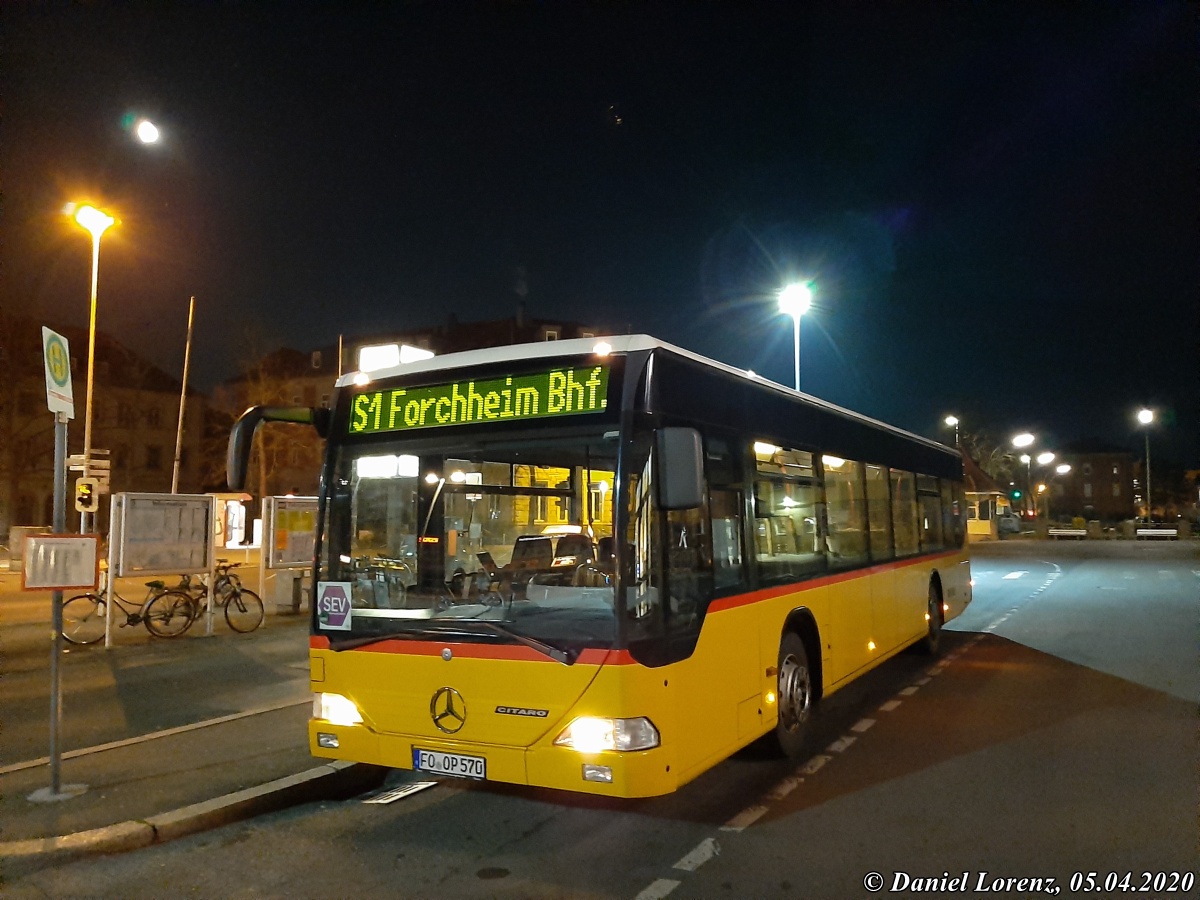 Бавария, Mercedes-Benz O530Ü Citaro Ü № FO-OP 570