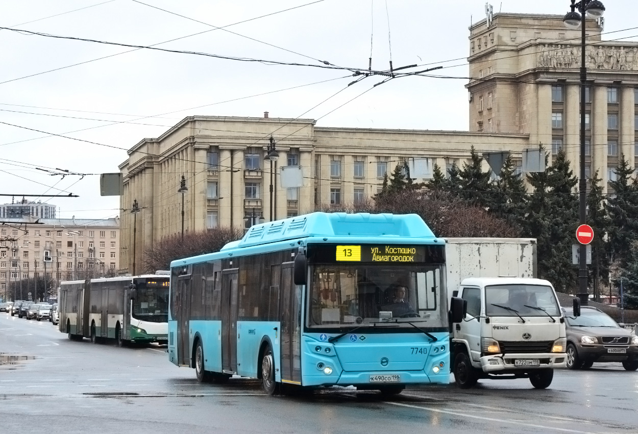 Санкт-Петербург, ЛиАЗ-5292.67 (CNG) № 7740