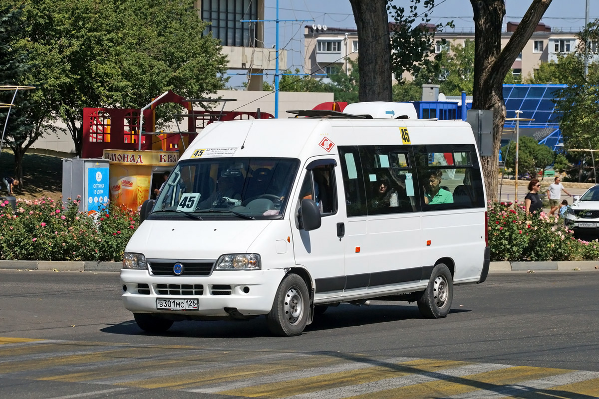 Ставропольский край, FIAT Ducato 244 CSMMC-RLL, -RTL № В 301 МС 126