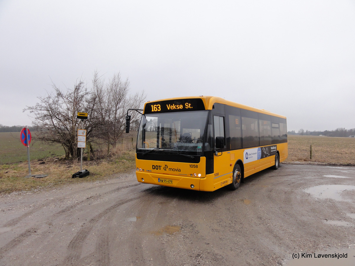 Dänemark, VDL Berkhof Ambassador 200 Nr. 1058