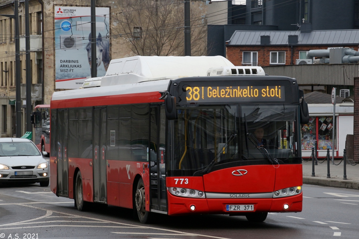 Литва, Solaris Urbino III 12 CNG № 773