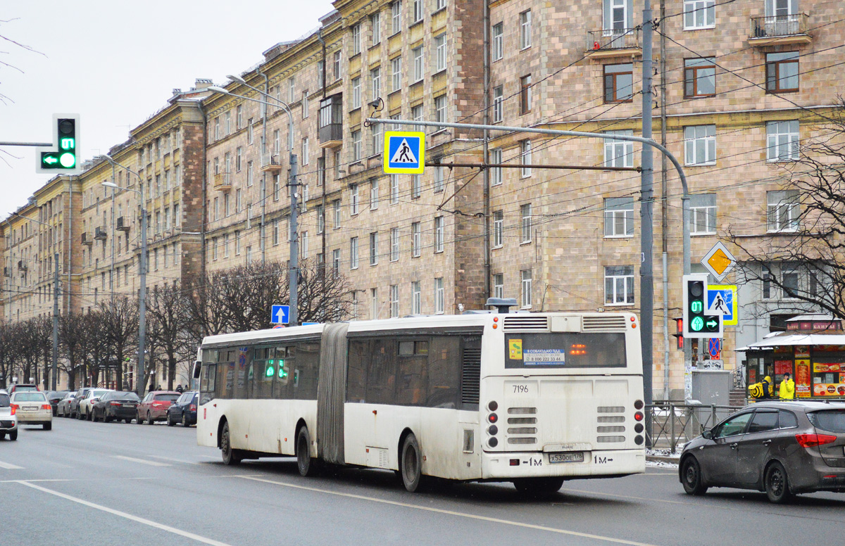 Санкт-Петербург, ЛиАЗ-6213.20 № 7196