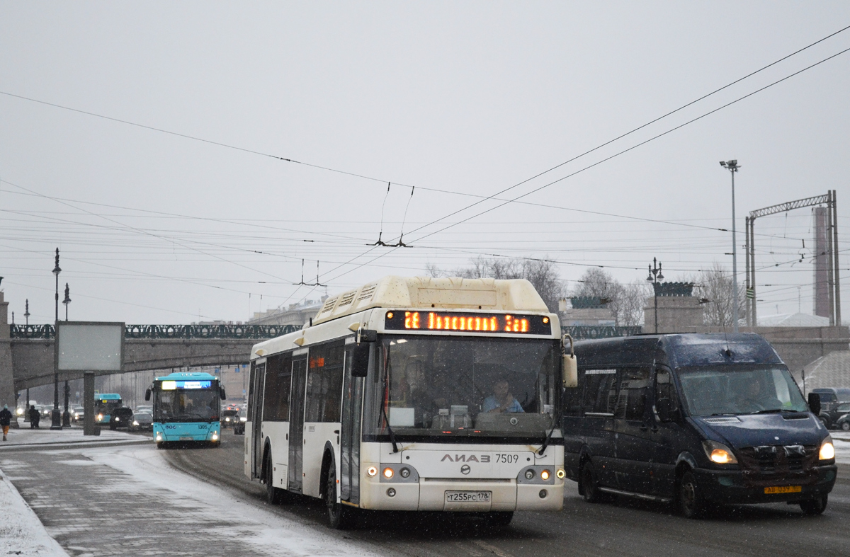 Санкт-Петербург, ЛиАЗ-5292.71 № 7509