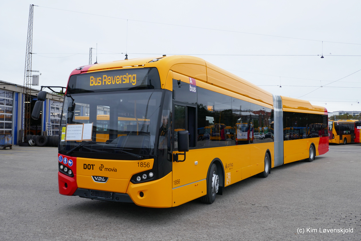 Дания, VDL Citea SLFA-180 Electric № 1856