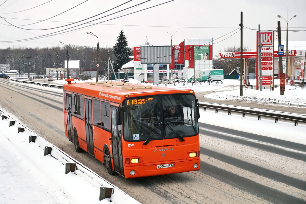 Нижегородская область, ЛиАЗ-5293.60 № 15501