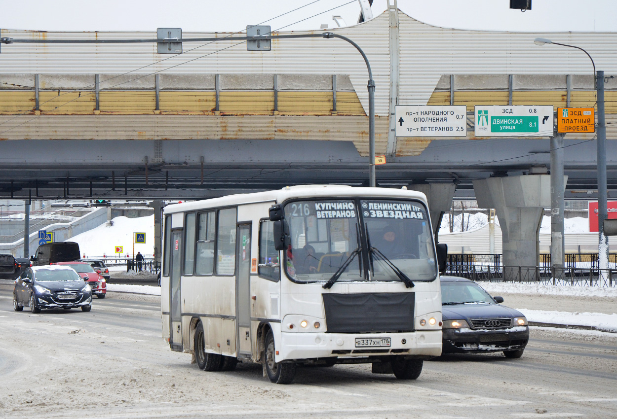 Санкт-Петербург, ПАЗ-320402-05 № В 337 ХН 178