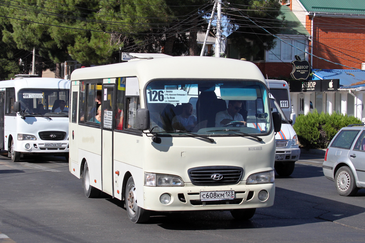 Краснодарский край, Hyundai County SWB C08 (РЗГА) № С 608 КМ 123