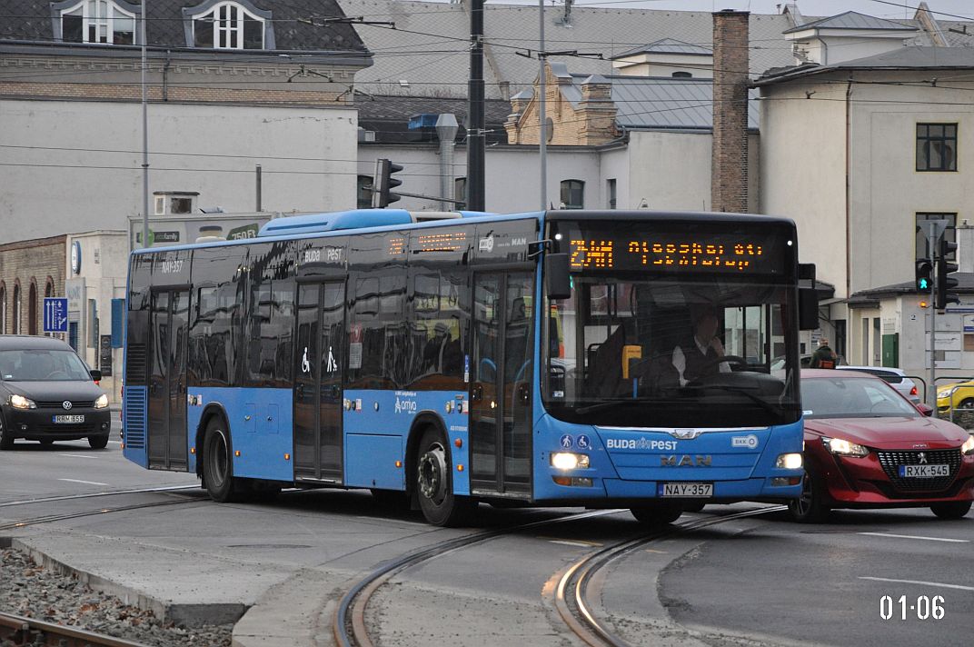 Magyarország, MAN A21 Lion's City NL283 sz.: NAY-357