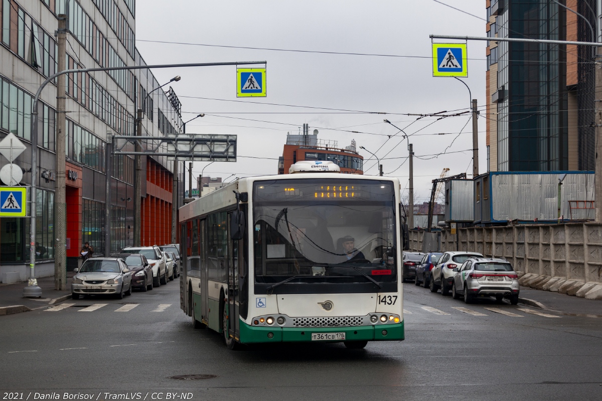 Санкт-Петербург, Волжанин-5270-20-06 "СитиРитм-12" № 1437