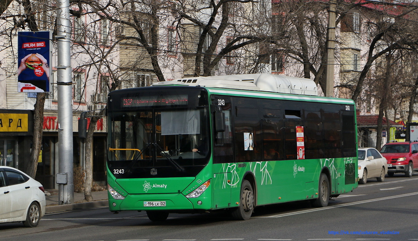 Алматы, Zhong Tong LCK6125HGAN № 3243